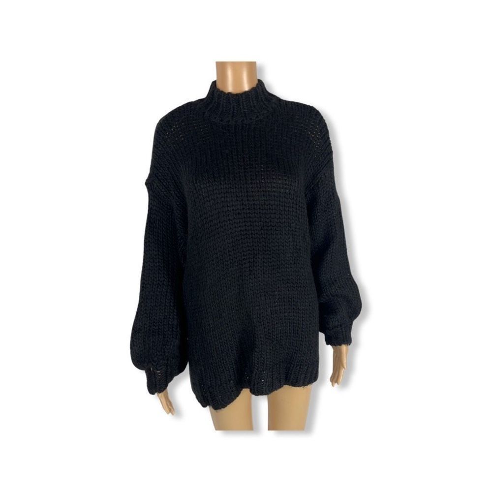 Show Me Your MuMu Jude Sweater,Womens Size M ,Black